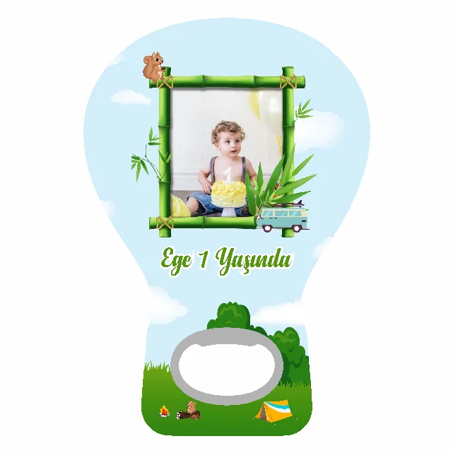 Kamp Temalı Balon Açacak Magneti